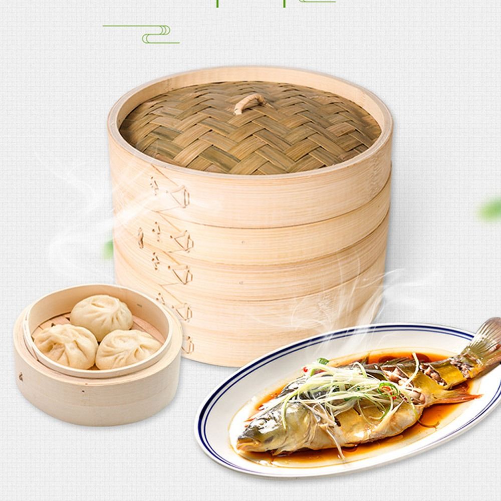Chiński parowar bambusowy do g – Bao Steamer Bamboo recenzja i cena